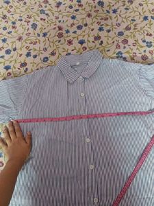 Classic Striped Button-Up Shirt
