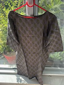 Floral Print Tunic Top