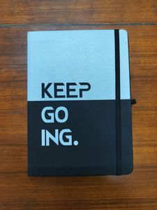 A5 Diary With Elastic Closure