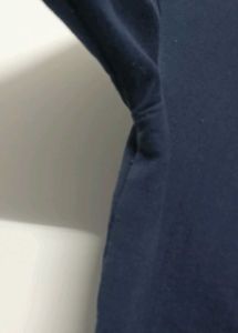 Men's Navy Blue Zip-Up Hoodie
