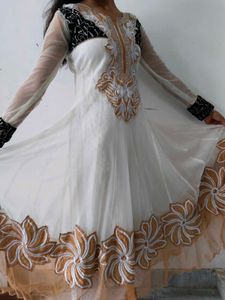 Embroidered Anarkali Dress