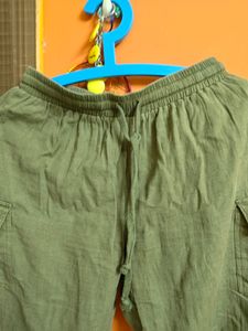 Olive Green Cargo Pants