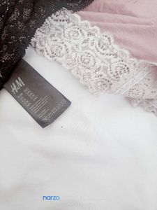 Lace Trimmed Bra &amp; Panty Set