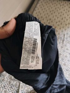 Men's black Striped Pants