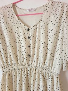 Willow Polka knee Length dress