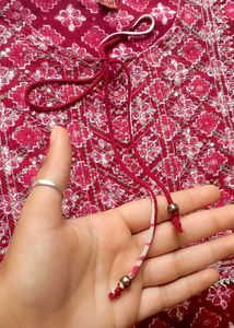 Embellished maroon Kurta for daily wear 😊