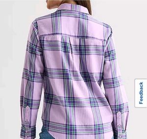 Lilac plaid Shirt