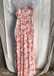 5829. Tropical Print Maxi Dress