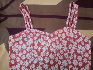 Cute Floral Mini Dress