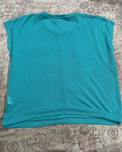 SF Striped Teal T-Shirt