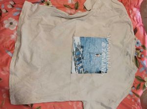 Cream t-shirt