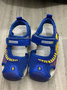 Blue Dinosaur Sandals