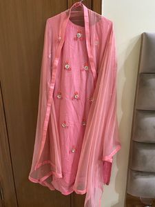 Pink Geogeatte Boutique Piece With Palazzo