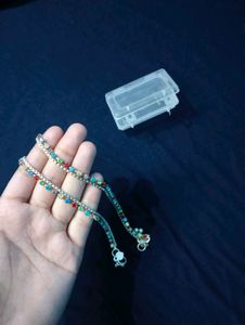 Colorful Stone Anklets