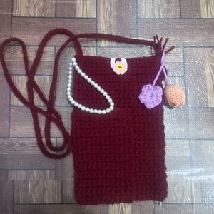 Crochet Cell Phone Bag