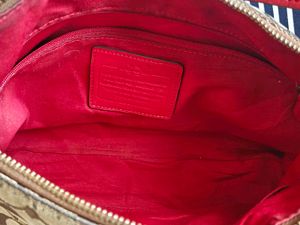 Coach Monogram Shoulder Bag