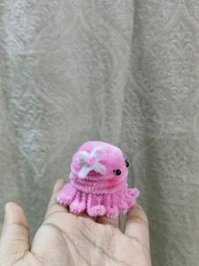 Adorable Pink Octopus Plush Toy