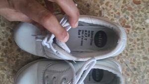 White school shoe