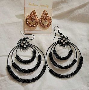 Chic Hoop Earrings Set