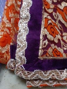 Embroidered Net Saree