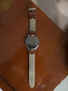 Classic Brown Leather Strap Watch