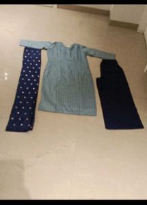 Elegant Embroidered Kurta Set