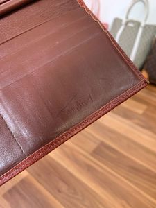 Vintage Esquire Boho Leather Continental Wallet