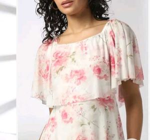 Floral Off-Shoulder Maxi Dress
