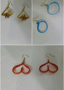 Set of 3 Unique Earrings
