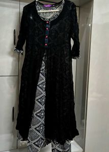 Elegant Black Kurta Set