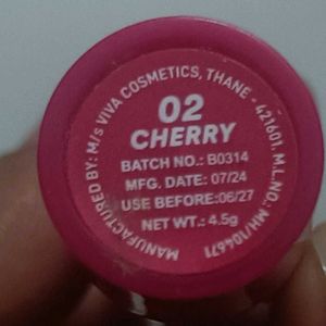 Sugar Pop Lipstick - 02 Cherry