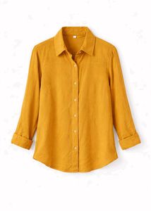 new unused Mustard Collared Shirt