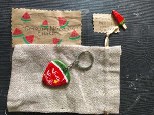 Twinkling Watermelon Viva La Vida Keychain (Any 1)