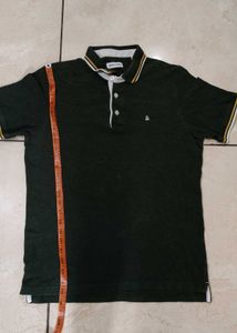 Men's Dark Green Polo T-Shirt