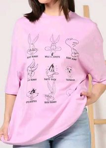 SHEIN Looney Tunes Graphic print T-Shirt
