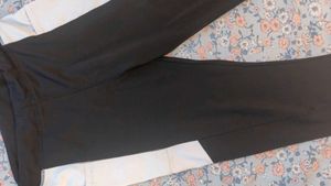 Black capri with Side Panel