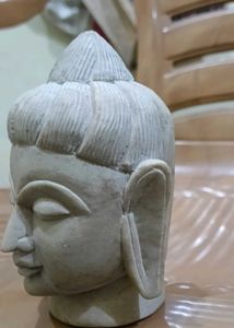 New Serene Stone Buddha Head Statue