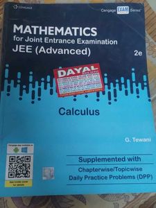 Mathematics for JEE (Advanced) Calculus Book