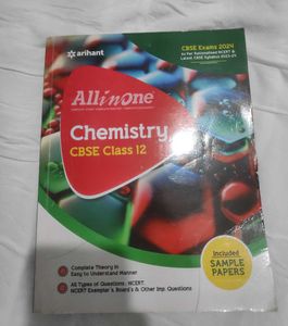 Arihant All in One Chemistry CBSE Class 12