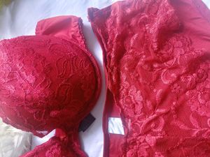Lace Bra and Panty Set
