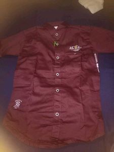 Maroon Casual Shirt
