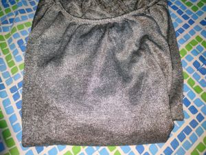 Silver Shiny Top
