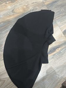 Black Flared Skirt