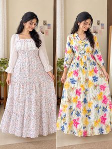 Combo Flowy Floral Maxi Dresses