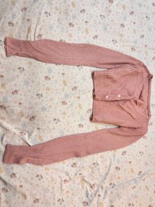 Pink Cropped bolero