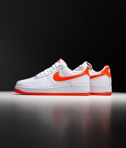 Nike Air Force 1 White Orange