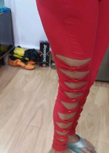 Red Designer Jeans