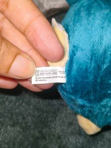 Cute Snorlax Plush Keychain Toy