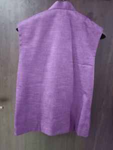 Stylish Purple Nehru Jacket