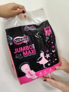 Seravix Jumbo Maxi Sanitary Pads